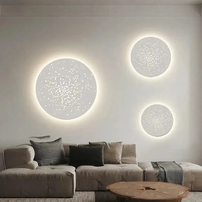 Applique LED murale moderne décorative pour fond d'art - Illuminez votre espace | Marco Lucetti