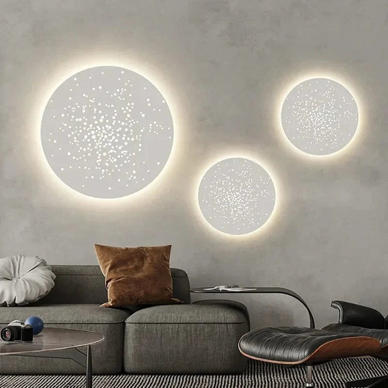 Applique LED murale moderne décorative pour fond d'art - Illuminez votre espace | Marco Lucetti