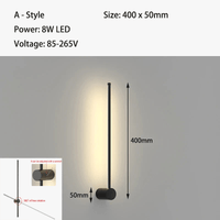 Applique LED Nordik Modern - Intérieur Longue Angle | Marco Lucetti