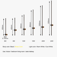 Applique LED Nordik Modern - Intérieur Longue Angle | Marco Lucetti