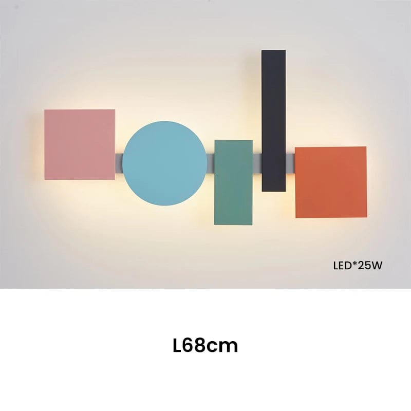 Applique LED Nordika Color | Marco Lucetti L68cm