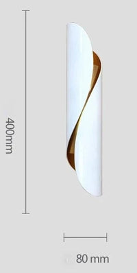 Applique LED Nordika Luxe | Marco Lucetti Blanc-40cm / Blanc chaud (2700-3500K)