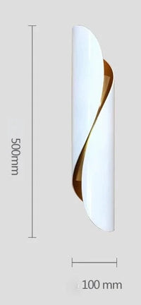 Applique LED Nordika Luxe | Marco Lucetti Blanc-50cm / Blanc chaud (2700-3500K)