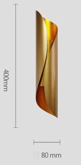 Applique LED Nordika Luxe | Marco Lucetti Or-40cm / Blanc chaud (2700-3500K)