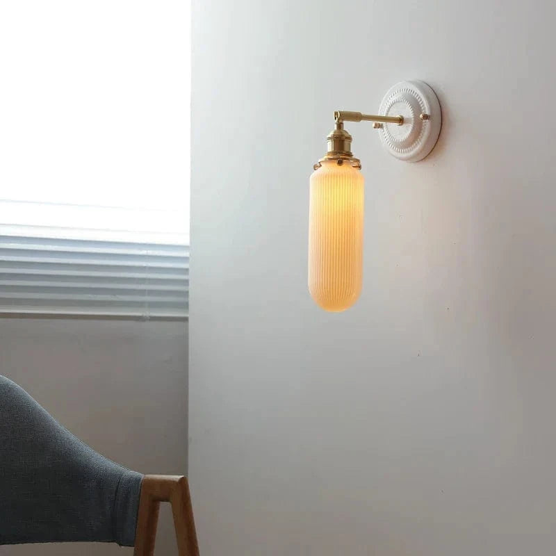 Applique LED nordique cuivre blanc. | Marco Lucetti