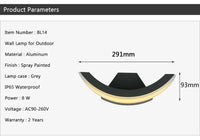 Applique LED Outdoor Round Garden | Marco Lucetti
