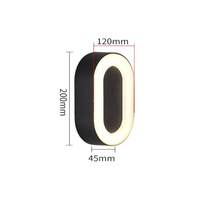 Applique LED ovale Creative | Marco Lucetti Ovale