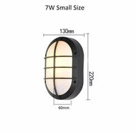 Applique LED Ovale Moderne_ | Marco Lucetti