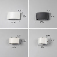 Applique LED Porch - Disponible en noir ou blanc | Marco Lucetti
