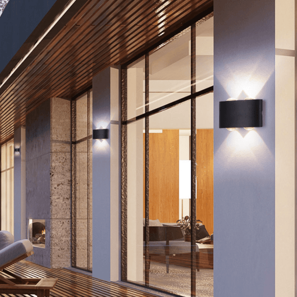 Applique LED Porch - Disponible en noir ou blanc | Marco Lucetti