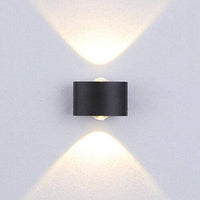 Applique LED Porch - Disponible en noir ou blanc | Marco Lucetti Simple - Noir / Froide