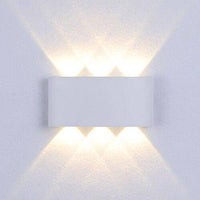 Applique LED Porch - Disponible en noir ou blanc | Marco Lucetti Triple - Blanc / Froide