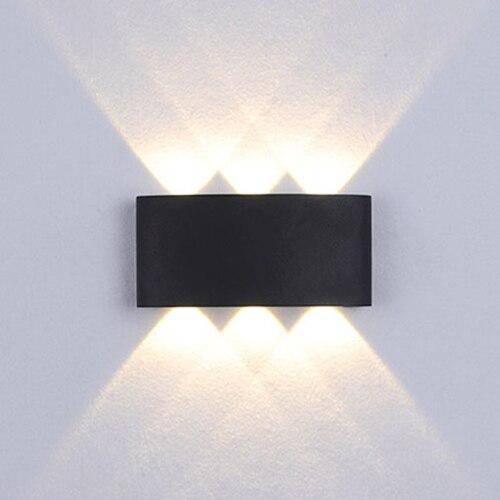 Applique LED Porch - Disponible en noir ou blanc | Marco Lucetti Triple - Noir / Naturelle