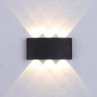 Applique LED Porch - Disponible en noir ou blanc | Marco Lucetti Triple - Noir / Naturelle