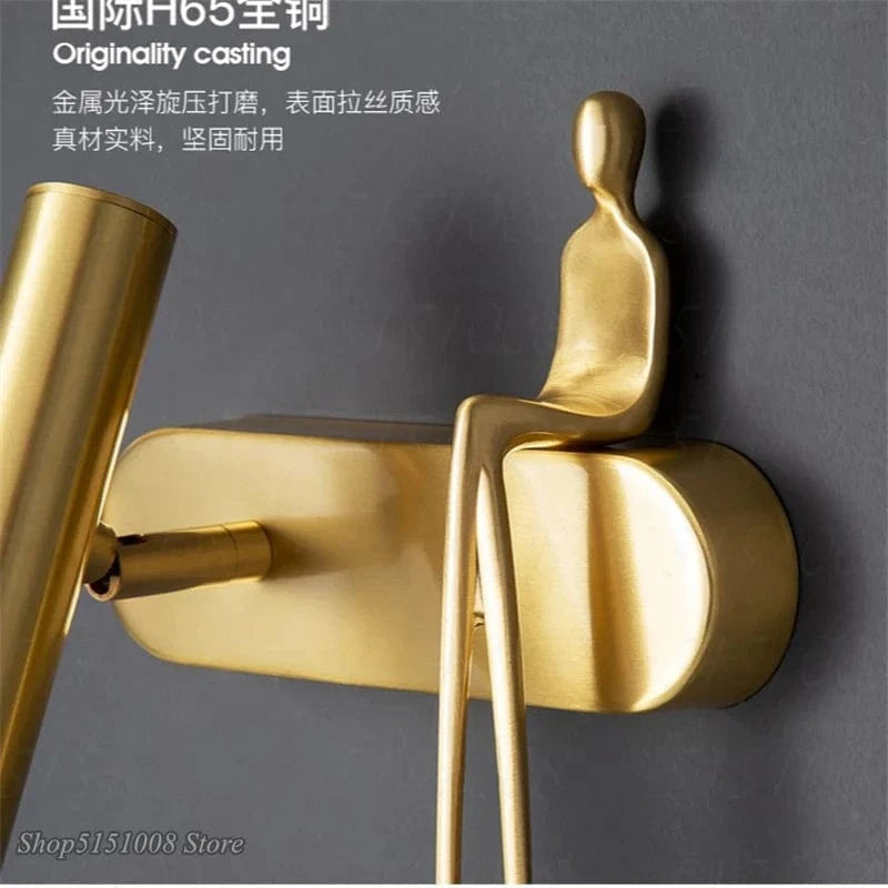 Applique LED Post-Moderne Luxe - Éclairage Décoratif | Marco Lucetti