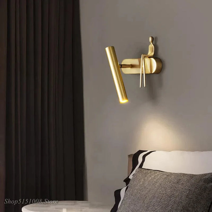 Applique LED Post-Moderne Luxe - Éclairage Décoratif | Marco Lucetti