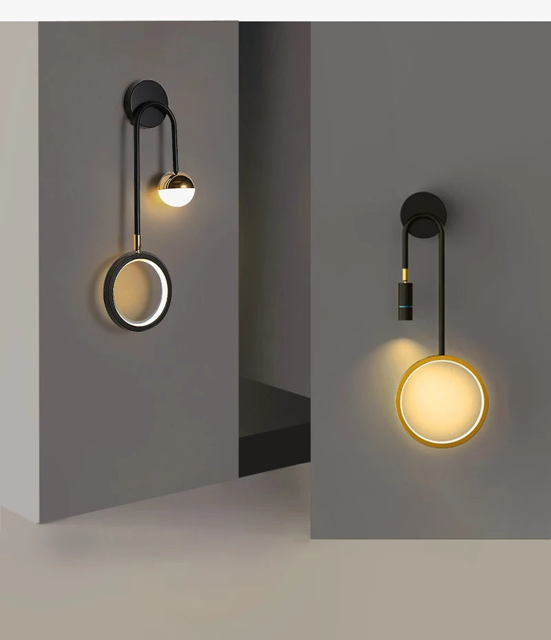 Applique murale LED Nordique pour une ambiance créative