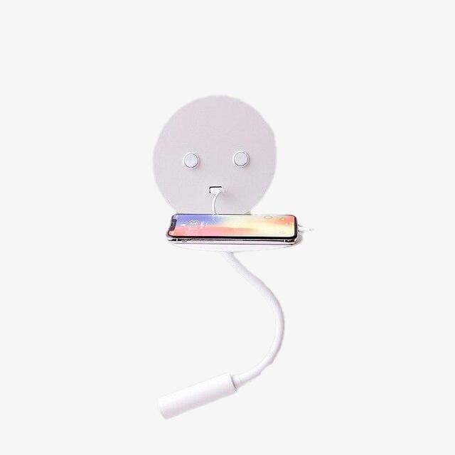 Applique LED Spot Réglable avec Tablettes et USB | Marco Lucetti