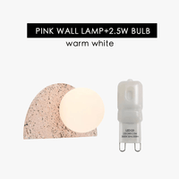 Applique LED Terrazzo Japonais - Ambiance Rétro | Marco Lucetti