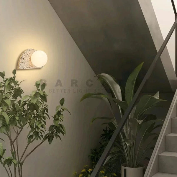Applique LED Terrazzo Japonais - Ambiance Rétro | Marco Lucetti