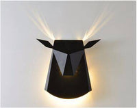 Applique LED tête de cerf design, colorée | Marco Lucetti