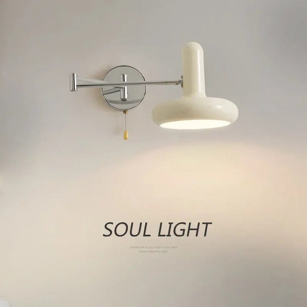 Applique LED Vent Rétractable Crème Medieval | Marco Lucetti