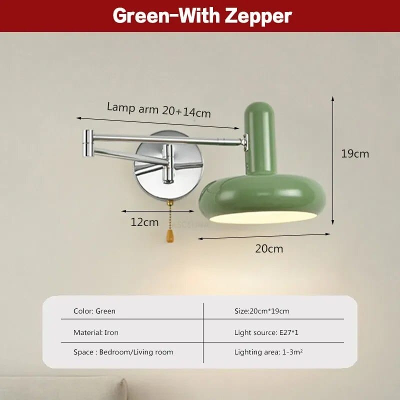 Applique LED Vent Rétractable Crème Medieval | Marco Lucetti B / Pas de Blub