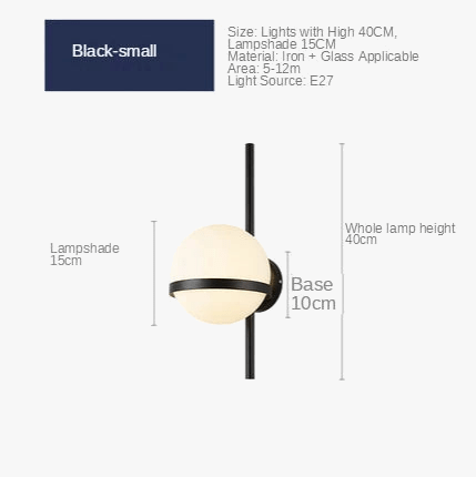 Applique LED Verre Moderne | Marco Lucetti