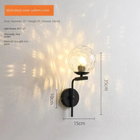 Applique LED Vintage Loft Noir | Marco Lucetti Noir Style B