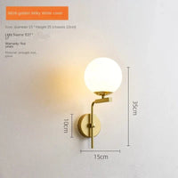 Applique LED Vintage Loft Noir | Marco Lucetti Or Style A