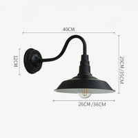 Applique LED Vintage Rustique - Noir ou Marron | Marco Lucetti