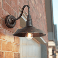 Applique LED Vintage Rustique - Noir ou Marron | Marco Lucetti