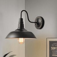 Applique LED Vintage Rustique - Noir ou Marron | Marco Lucetti