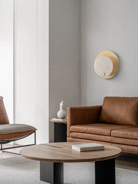 Applique minimaliste en marbre et cuivre avec LED - Luminor | Marco Lucetti