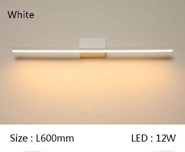 Applique Miroir LED pour Salle de Bain | Marco Lucetti Blanc - 60cm / Chaude