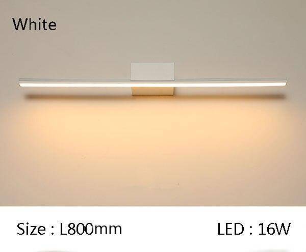Applique Miroir LED pour Salle de Bain | Marco Lucetti Blanc - 80cm / Chaude