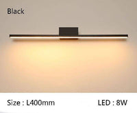 Applique Miroir LED pour Salle de Bain | Marco Lucetti Noir - 40cm / Chaude