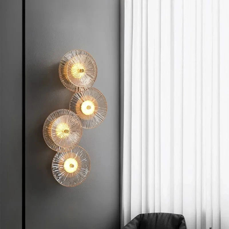 Applique moderne pour salon et chambre avec décor créatif et lumière LED efficiente | Marco Lucetti