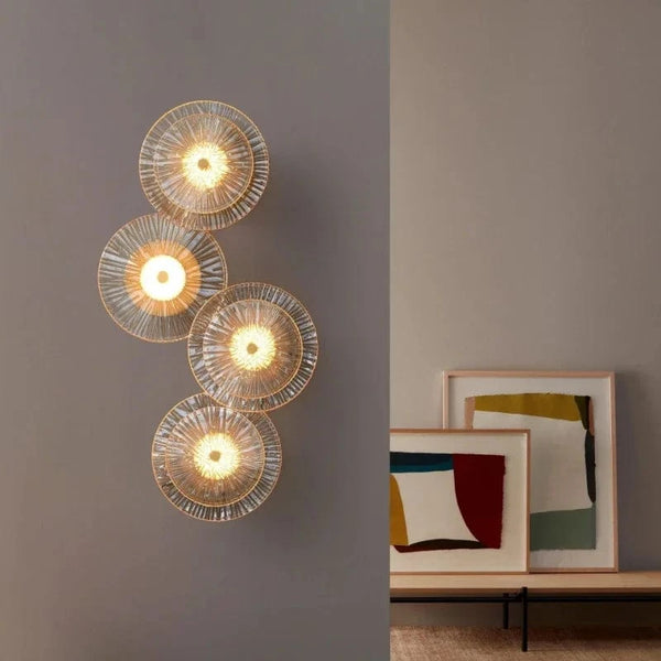 Applique moderne pour salon et chambre avec décor créatif et lumière LED efficiente | Marco Lucetti