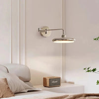 Applique murale à bascule pliantes nordiques LED lampe de chevet mobile moderne salon chambre appliques murales lampe de lecture rétractable × EverGlow | Marco Lucetti