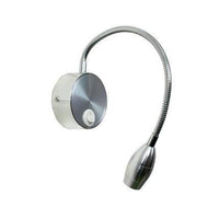 Applique murale à LED chromé pivotante | Marco Lucetti