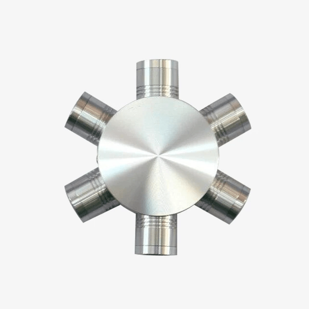 Applique Murale à LED en Aluminium - 6 Sources Lumineuses | Marco Lucetti