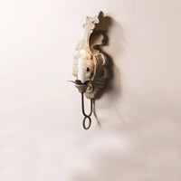 Applique murale à LED rétro en métal - Vintage Glow | Marco Lucetti Gris / 15 x 46cm