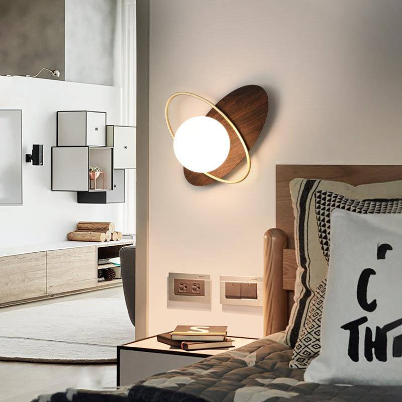 Applique murale à LED Shadow Black & Gold | Marco Lucetti