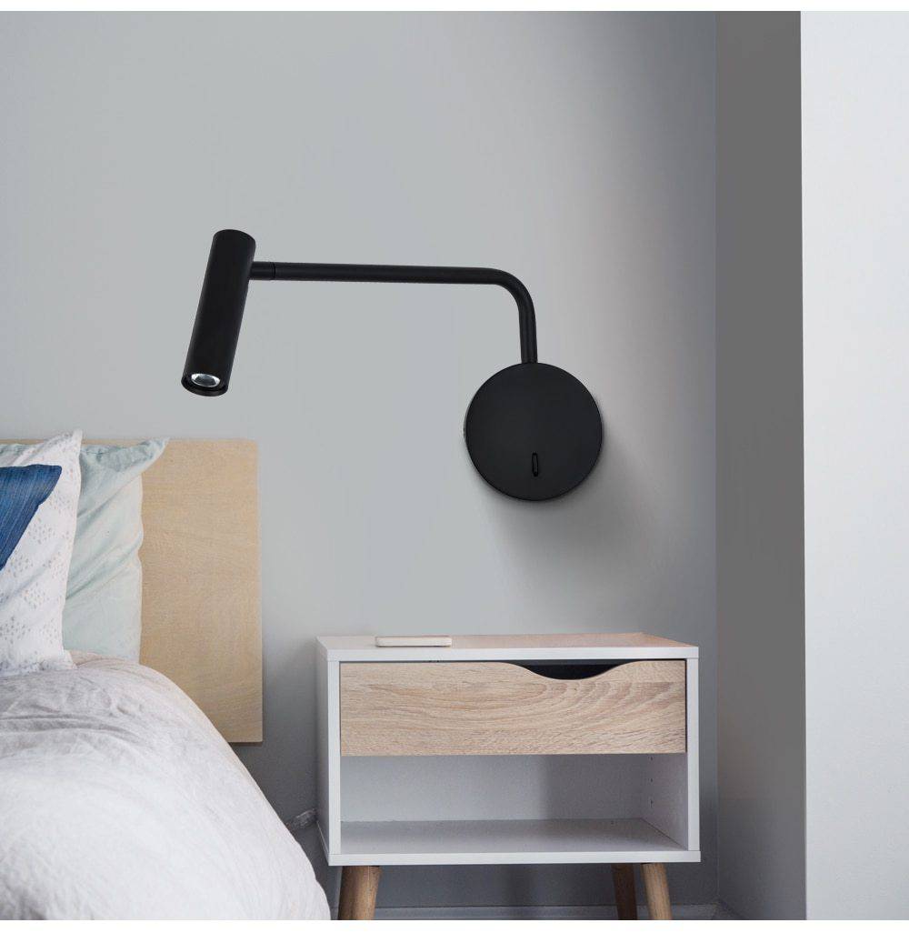 Applique murale à LED Zerouno avec interrupteur | Marco Lucetti