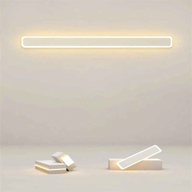 Applique murale à longue bande moderne et minimaliste - Idéale pour le salon, la TV et la chambre | Marco Lucetti