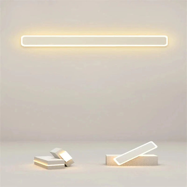 Applique murale à longue bande moderne et minimaliste - Idéale pour le salon, la TV et la chambre | Marco Lucetti