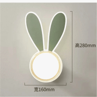 Applique murale acrylique motif dauphin lapin pour enfants - Éclairage ludique | Marco Lucetti