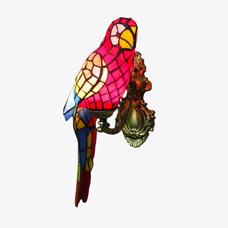 Applique murale Antique Rustique "Perroquet Éclatant" | Marco Lucetti