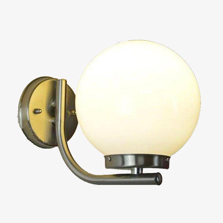 Applique murale argentée - Boule en verre Ball | Marco Lucetti